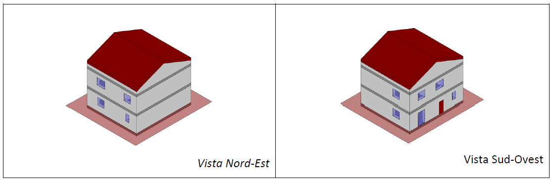 Pompa di colore per la villetta su due piani - Imprese Edili