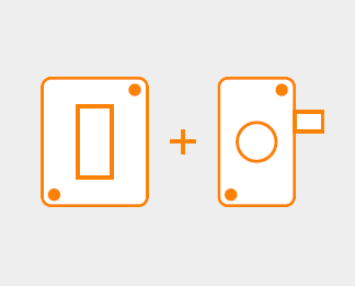 1-Key basic control + Room thermostat