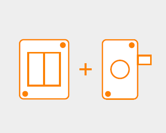 2-Key basic control + Room thermostat