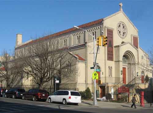 Gas heating and cooling for a church in New York city