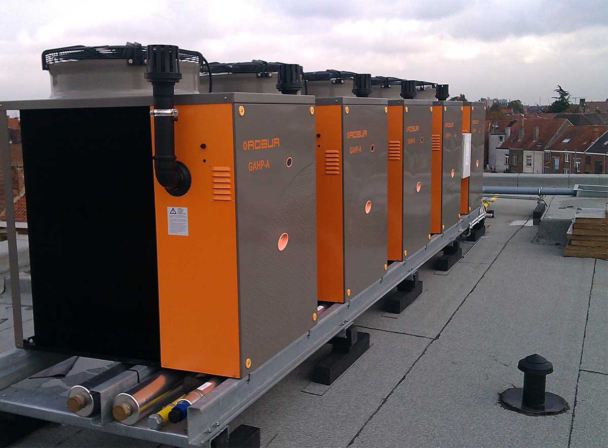 Energy upgrade of a Belgian school, without the need for back-up at low temperatures